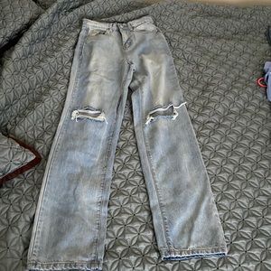 Brand new jeans bought off a European brand called Rebellious.